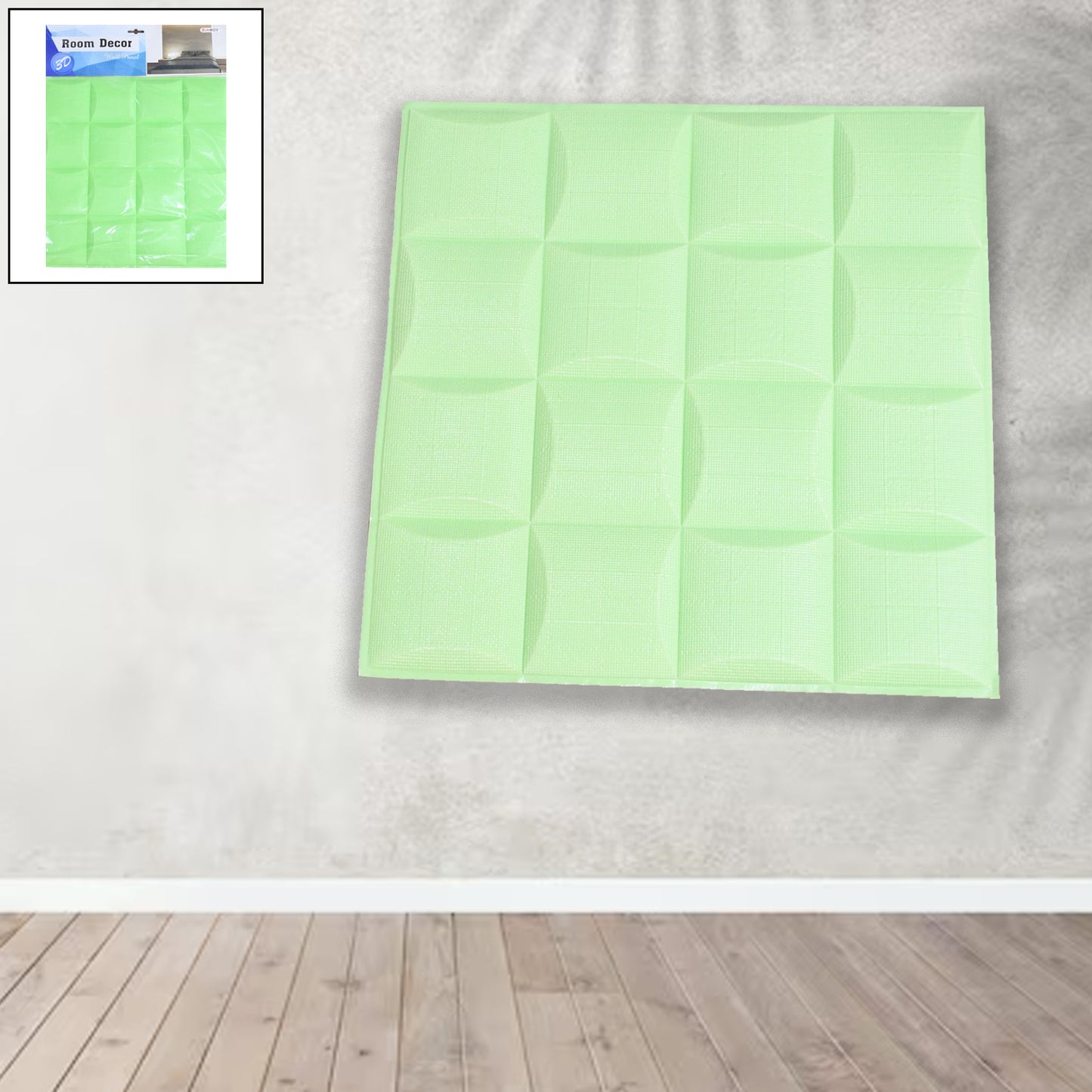 3d Adhesive Wallpaper For Living Room. Room Wall Paper Home Decor Self Adhesive Wallpaper (36x36 Cm 1 Pc)