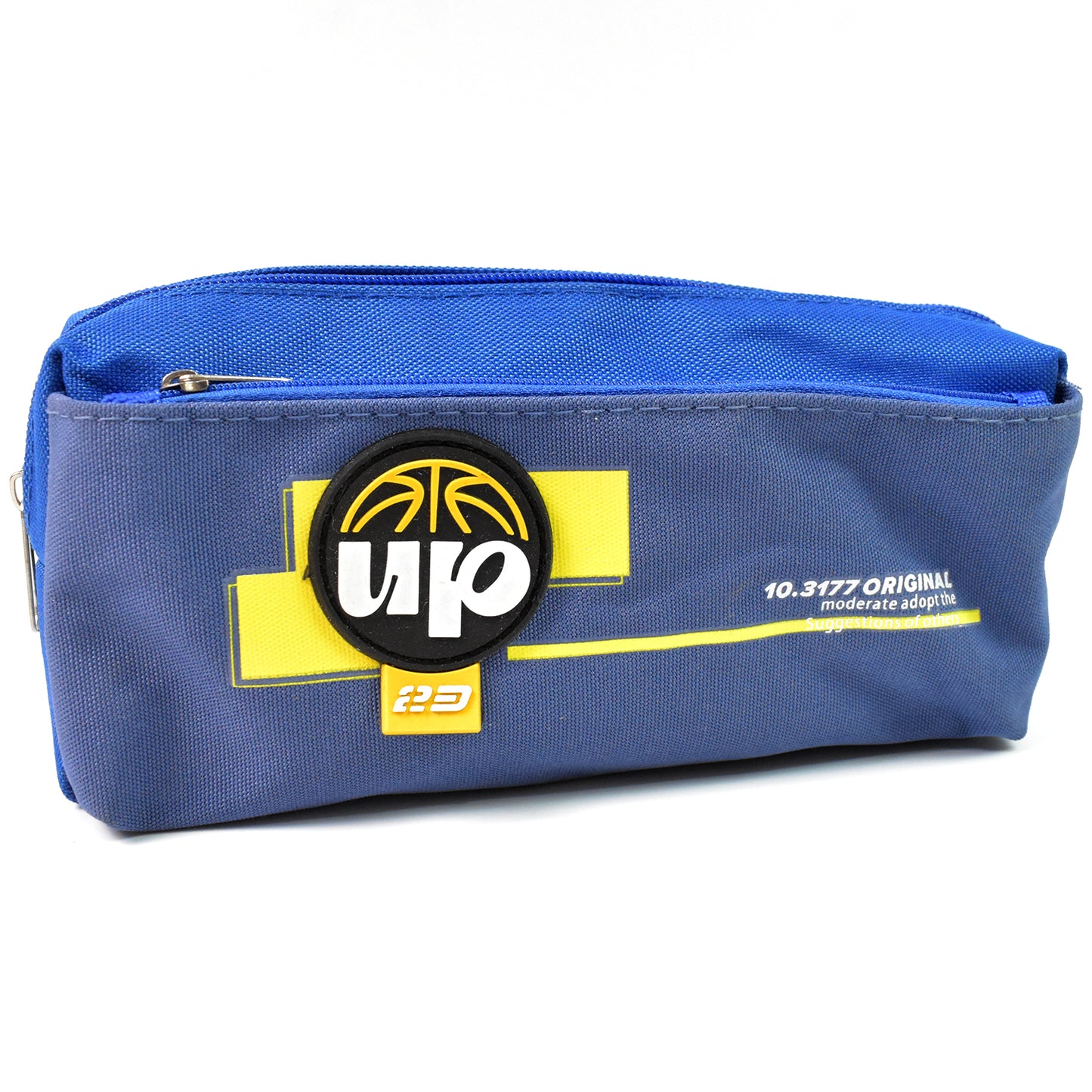 Pencil Pouch With Zipper (1 Pc 2 Compartment)
