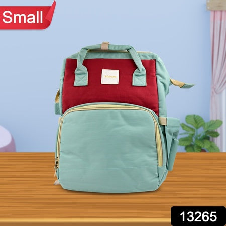 Multipurpose Moms Backpack Diaper Bag (1 Pc 14 Pocket Small)