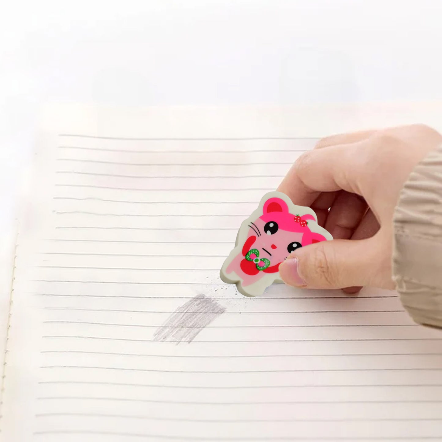 Cartoon Design Eraser (1 Pc Mix Design)