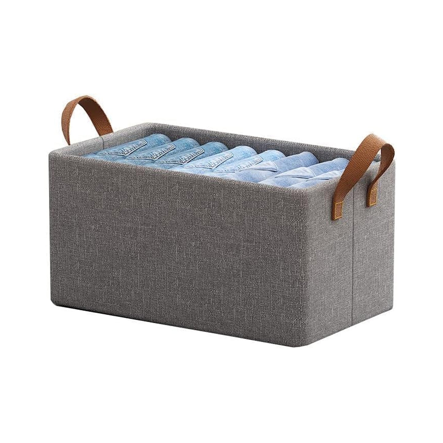 Foldable Cloth Storage Box With Handles (4730 Cm)