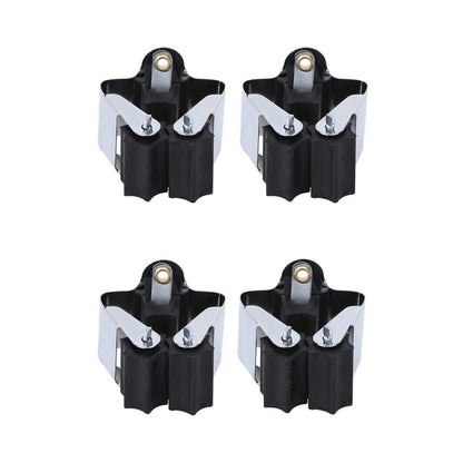 Multifunction Wall Mount Garage Holder For Mop  Broom  Hanger (4 Pcs Set)