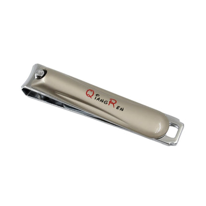 Stainless Steel Folding Portable Large Nail Clippers With Nail File (1 Pc)