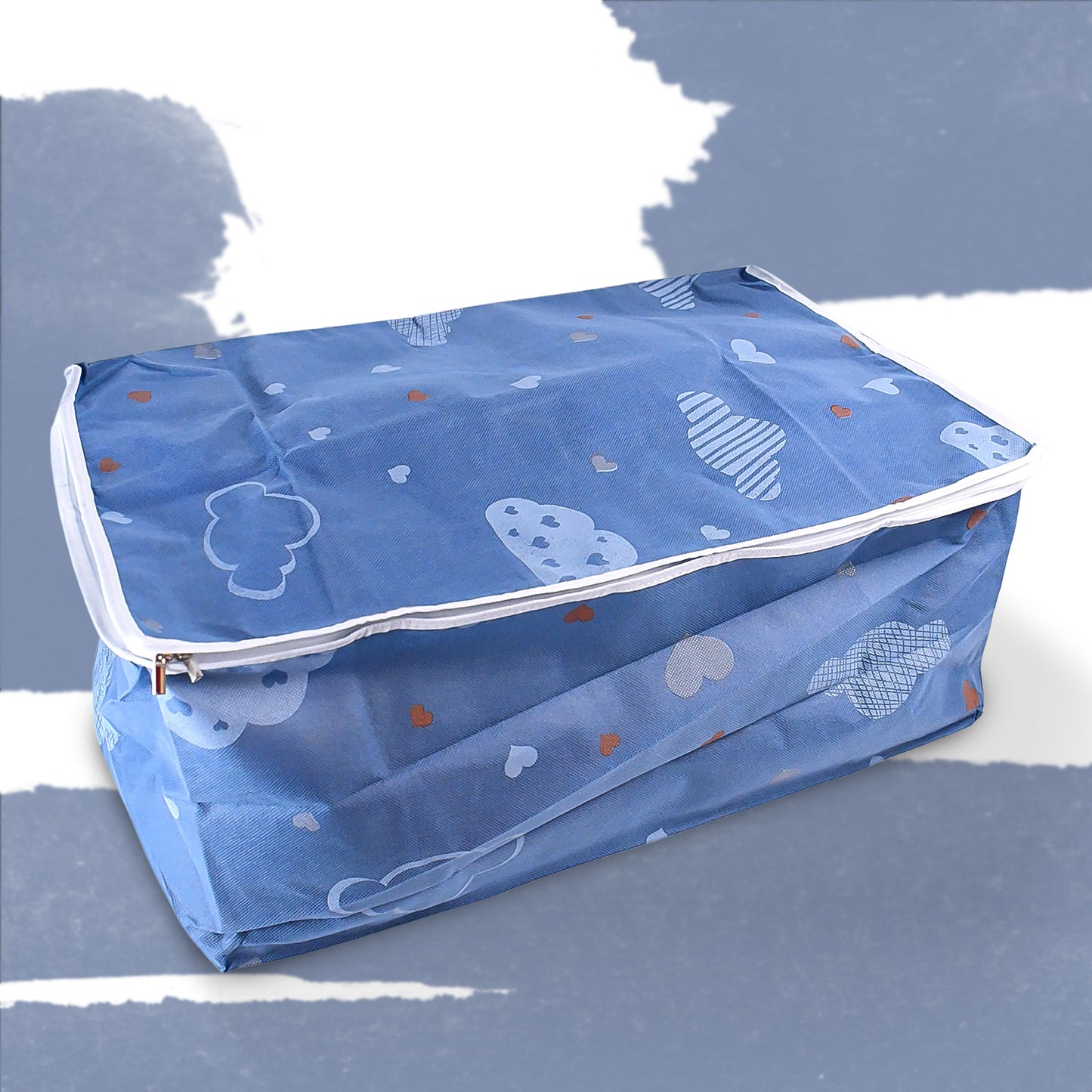 Multipurpose Zipper Storage Cloth Bag (1 Pc  5535 Cm)