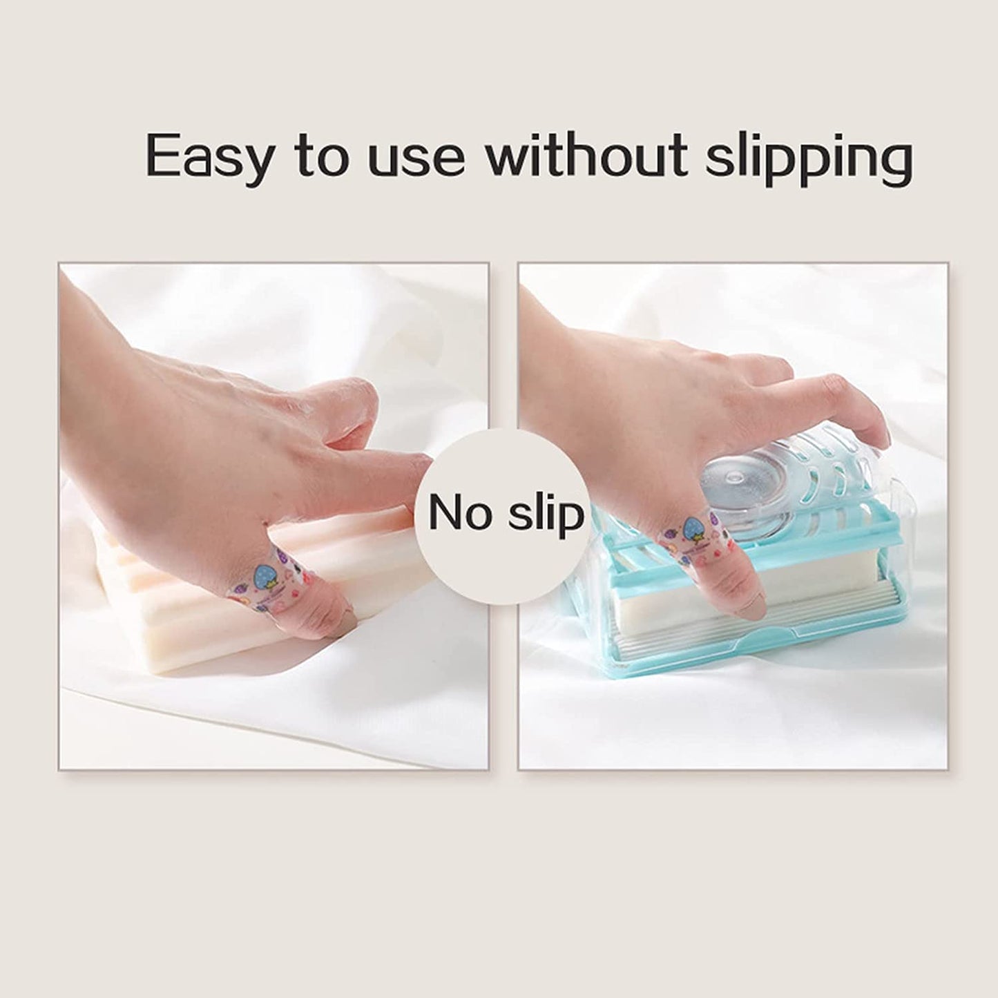 6303 2-in-1 Portable Soap Roller Dish  Soap Dispenser With Roller And Drain Holes Multifunctional Soap Holder Foaming Soap Bar Box For Home Kitchen Bathroom