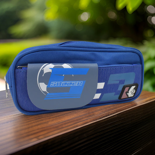 Pencil Pouch With Zipper (1 Pc  2 Compartment)