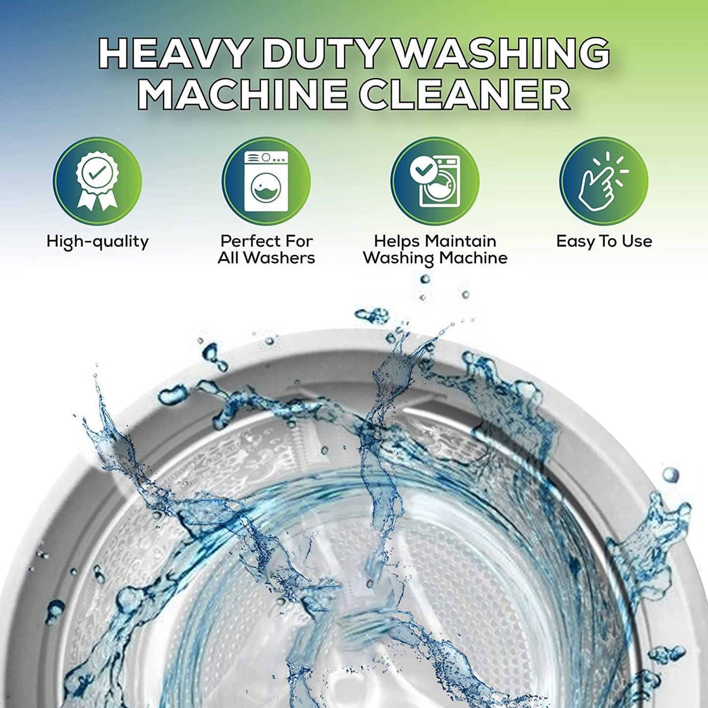 6431 Washing Machine Stain Tank Cleaner Deep Cleaning Detergent Powder ( 1pc )