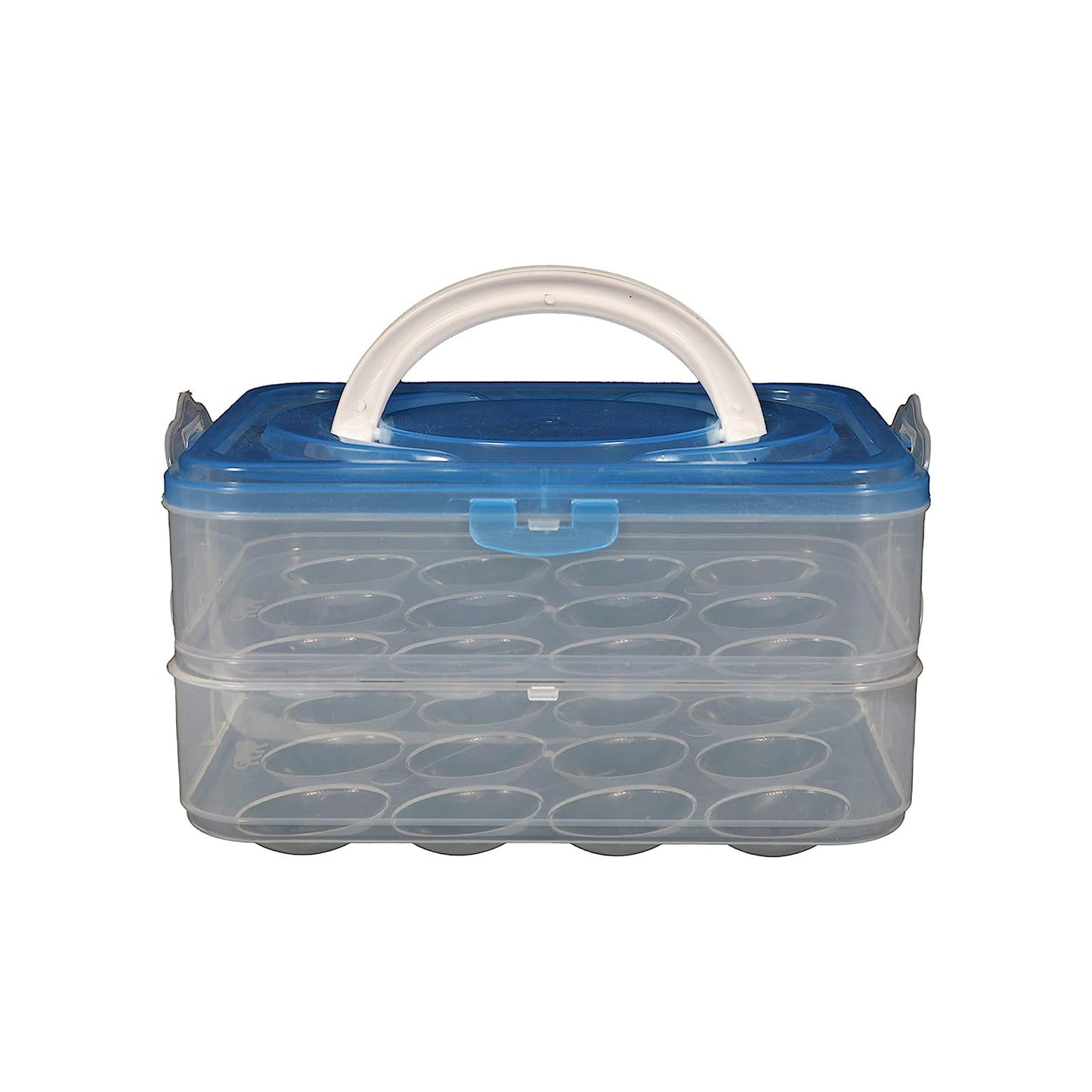 2966 Double Layer Premium 48 Grid Egg Storage Box For Egg Storage Container