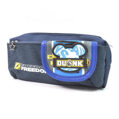 Pencil Pouch With Zipper (1 Pc  2 Compartment)