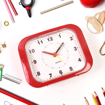 Compact Analog Alarm Clock  Easy Reliable And Elegant
