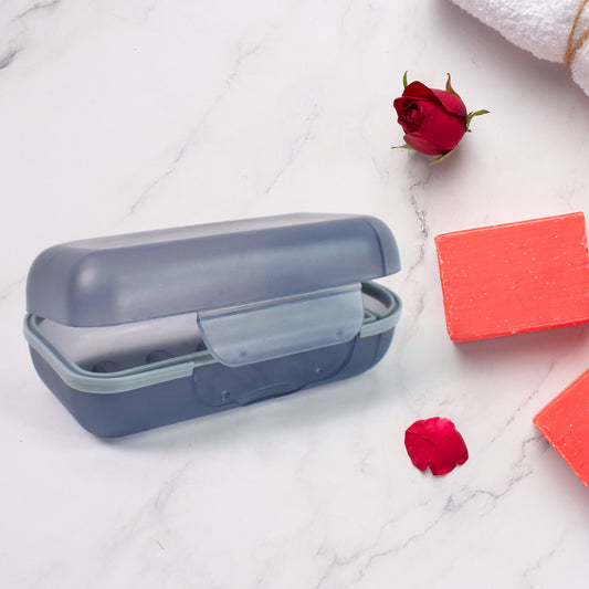 Travel Soap Container Soap Travel Case With Lid (1 Pc)